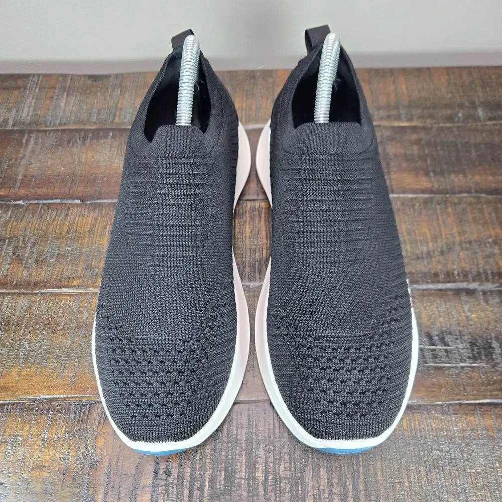 Vessi Everyday Move Slip On Womens Size 8 Waterproof Shoes Sneakers Onyx Black